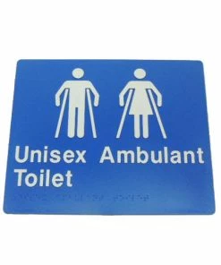 Tim The Sign Man UNISEX AMBULANT TOILET SIGN Toilet & Shower Signage