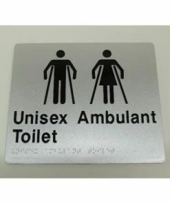 Tim The Sign Man UNISEX AMBULANT TOILET SIGN Toilet & Shower Signage